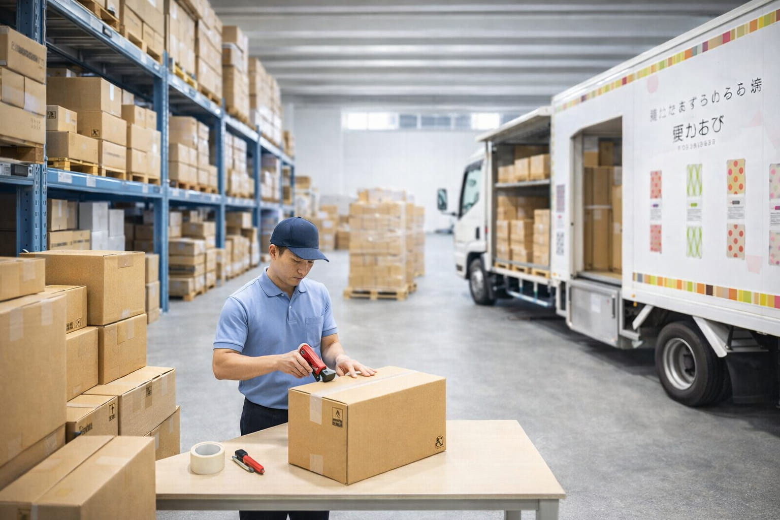 ワンストップ（保管〜配送）